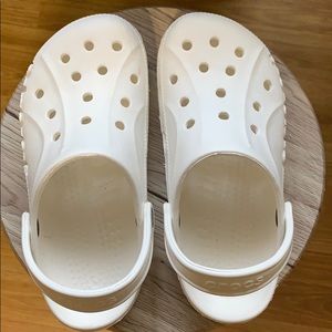 Women’s White Baya Crocs